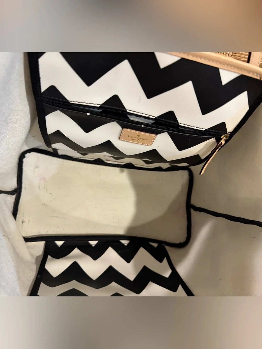 Kate Spade NY South of the Border Chevron Harmony Shoulder Bag